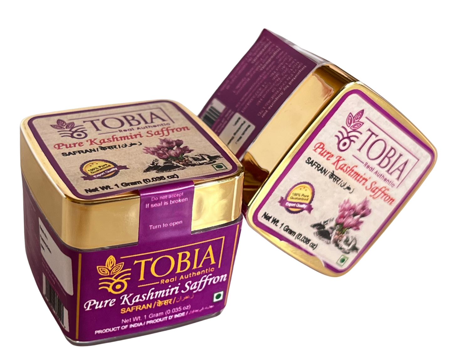 PURE KASHMIRI SAFFRON PACK OF 2