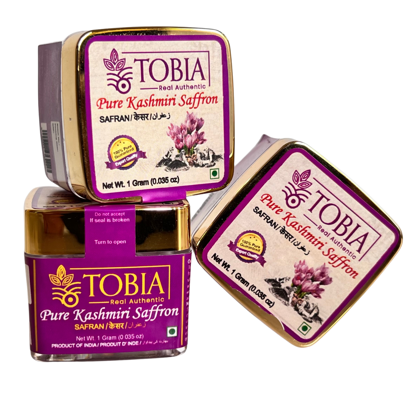 PURE KASHMIRI SAFFRON PACK OF 3